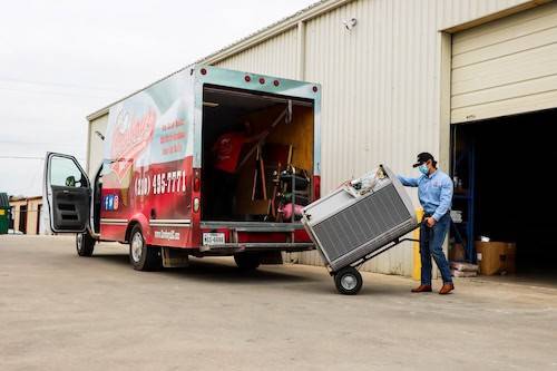 Cowboys AC truck loading equipment